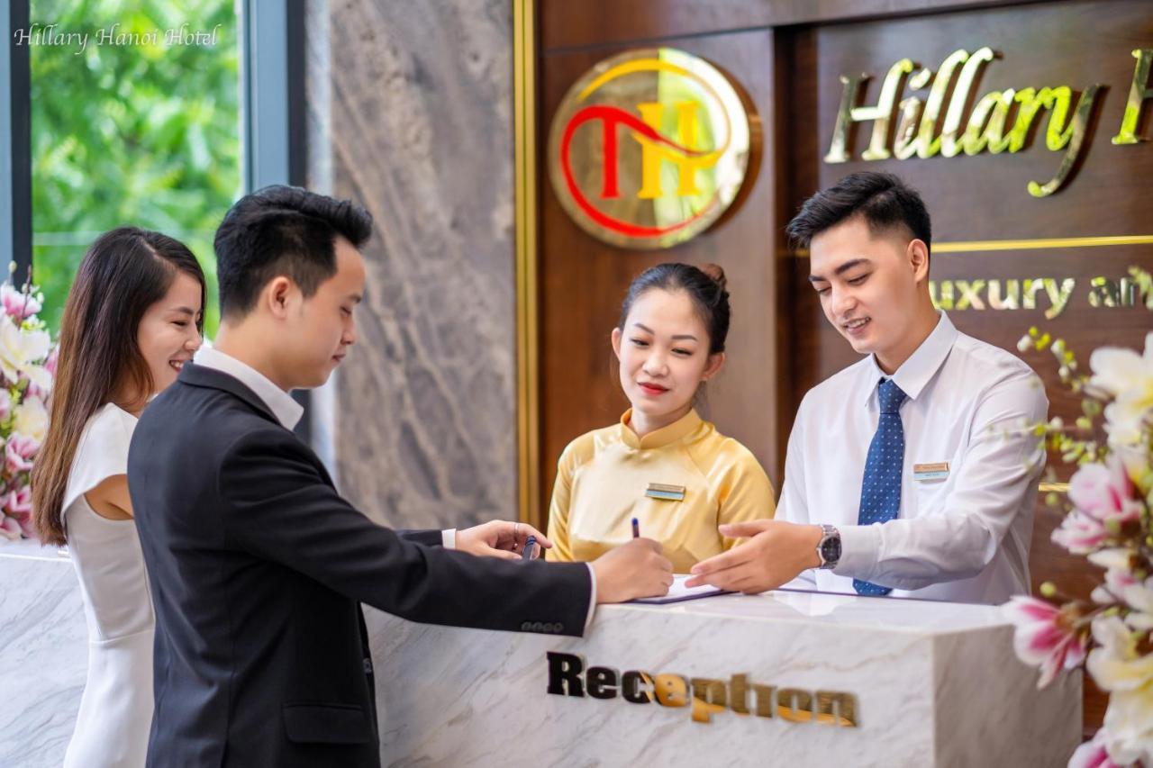 Hillary Hanoi Hotel Exterior foto